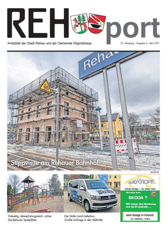 Amtsblatt der Stadt Rehau und der Gemeinde Regnitzlosau - REHport - 04/2021