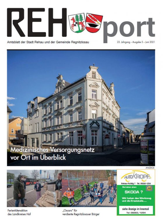 Amtsblatt der Stadt Rehau und der Gemeinde Regnitzlosau - REHport - 05/2021