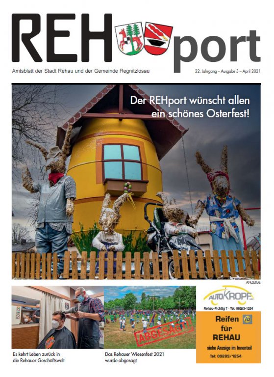 Amtsblatt der Stadt Rehau und der Gemeinde Regnitzlosau - REHport - 03/2021