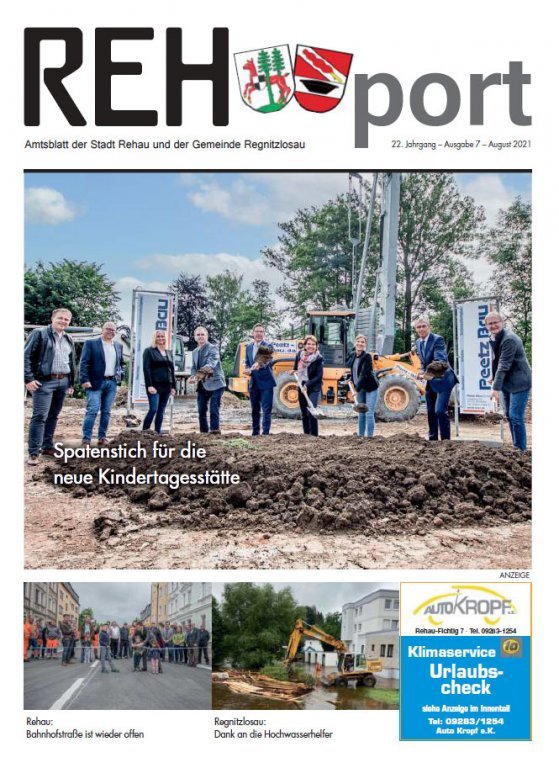 Amtsblatt der Stadt Rehau und der Gemeinde Regnitzlosau - REHport - 07/2021