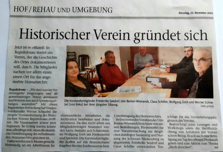 Frankenpost 23.11.2021