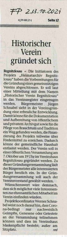 Frankenpost 02.10.2021