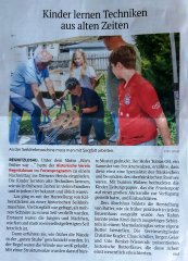 Frankenpost 29.08.2024 Ferienprogramm