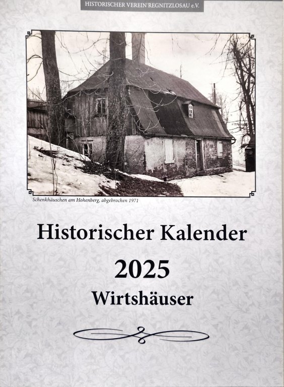 Deckblatt Historischer Kalender 2025