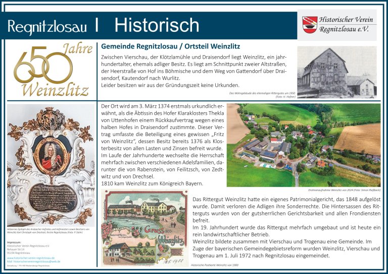Tafel Weinzlitz 650